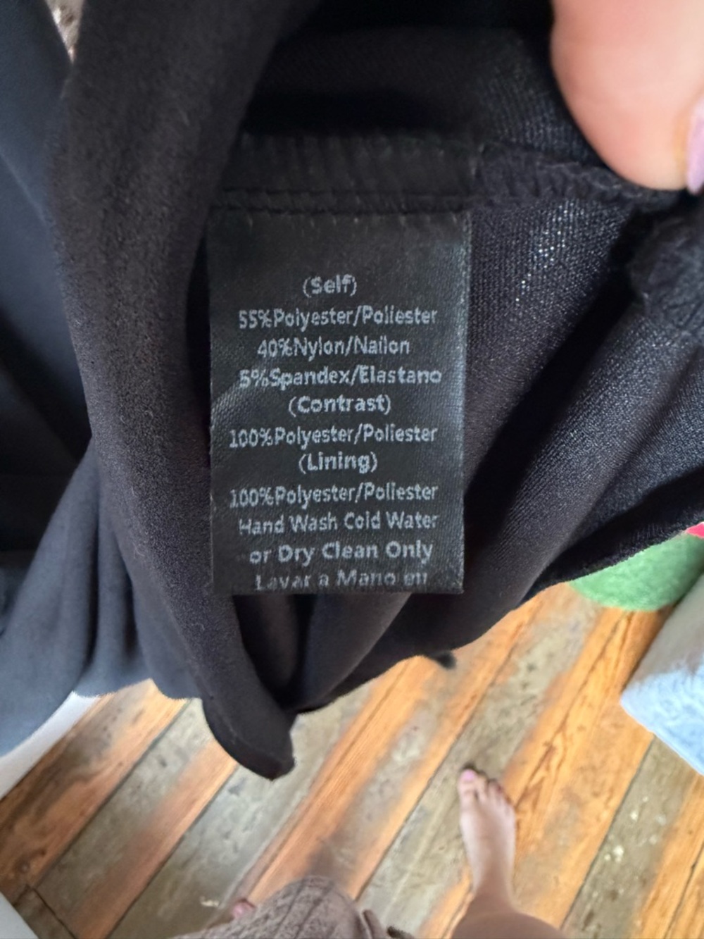 Windsor Black V-Neck Spaghetti-Strap Maxi Dress - Picture 4 of 5